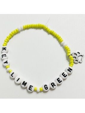 Taylor Swift Eras Tour Friendship Bracelet Key Lime Green Folklore